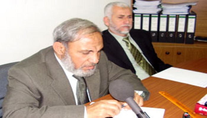 الزهار: كافة الأطراف الفلسطينية موافقة على دخول حكومتنا