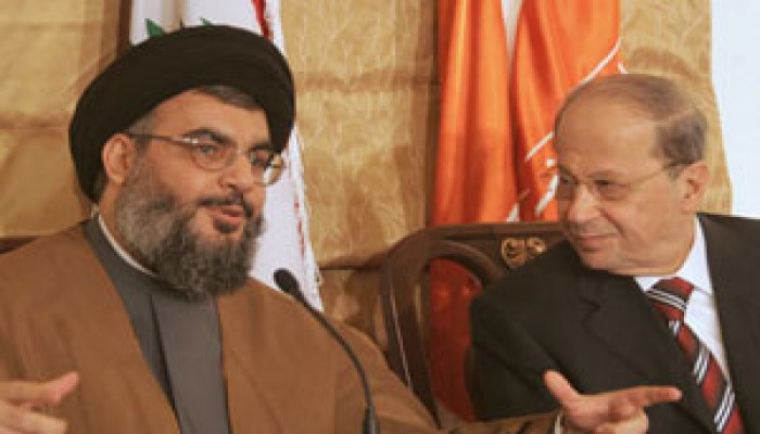 حسن نصر الله مع ميشيل عون.. كيف؟!!