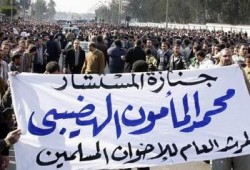 صور جنازة الفقيد "المستشار الهضيبي"