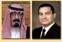 قمة "مبارك" و"عبد الله".. وتحديات العمل المشترك