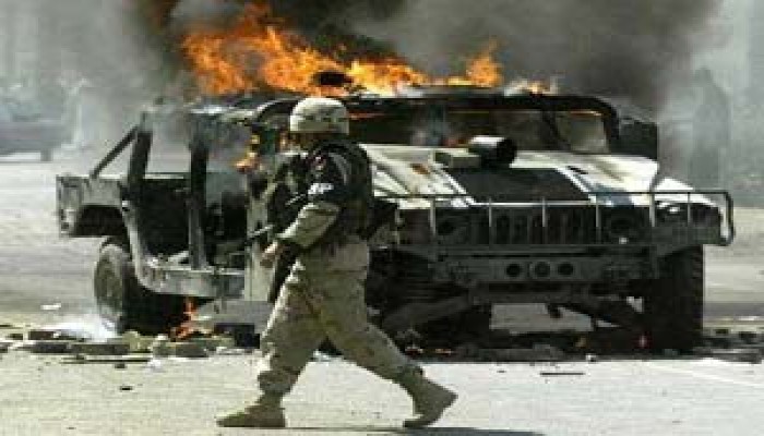 19 قتيلاً و40 جريحًا وتدمير7عربات
