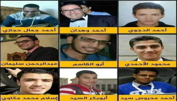 داخلية الانقلاب تنفذ حكم الإعدام في 9 أبرياء بهزلية "النائب العام"