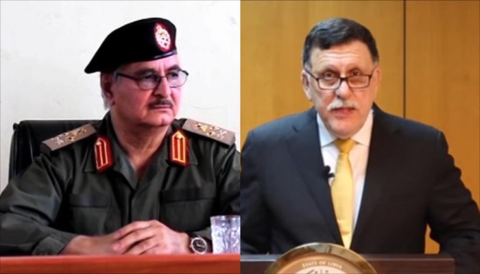 حفتر يستعطف بالجلوس للحوار.. والسراج يرد: "مجرم متعطش للدماء"