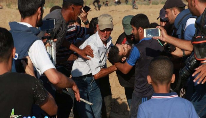شهيد وإصابات بقمع الاحتلال مسيرة العودة شرق القطاع
