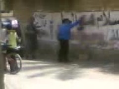 الخفر يطمسون دعاية محمود سيف مرشح الإخوان (2)