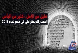 كثير من اليأس… حصاد المسار الديمقراطي في مصر 2019‎‎