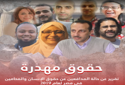 حقوق مهدرة.. تقرير عن حالة المدافعين عن حقوق الإنسان والمحامين في مصر لعام 2019