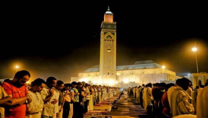 نويت الصلاة في رمضان
