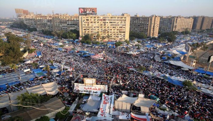 حتى لا ننسى.. من ذكريات عيد الفطر بميدان رابعة (فيديو)