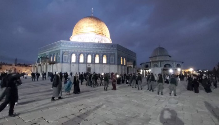 فلسطين المحتلة.. اقتحام الأقصى واعتقالات وتجريف أراضٍ