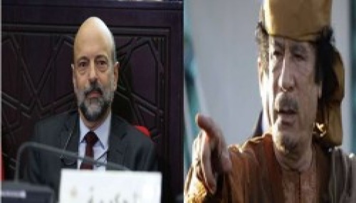 تحالف نيابي أردني يطالب بإقالة "الرزاز" لاستعادته مقترح "القذافي" بشأن فلسطين