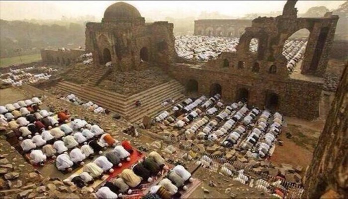 رئيس الهند يحضر احتفالات بتأسيس معبد هندوسي أقيم على مسجد دُمّر سنة 1992