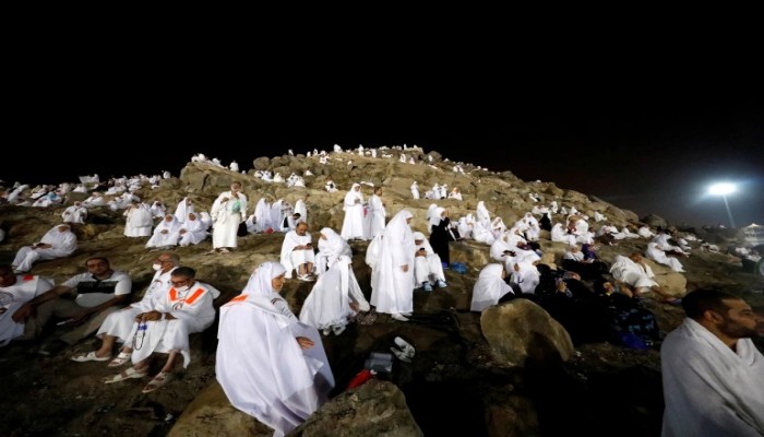 الحجاج على صعيد عرفات