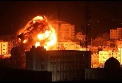 #غزة_تحت_القصف مشاهد من إجرام الصهاينة و"حماس" تتوعد ومطالب بمقاطعة الإمارات