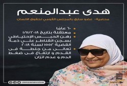 ملف المعتقلين| "أمنستي": أفرجوا بسرعة عن هدى عبدالمنعم و"المونيتور": الانقلاب يقتل المعتقلين