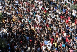 "سيسي يا جبان".. تشييع صيادي غزة المقتولين برصاص جيش السيسي