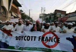 #نازلين_لأجل_النبي يتصدر "تويتر" ضد إساءات سيء الذكر ماكرون