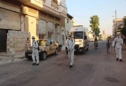 إدلب.. كورونا على الأرض وغارات روسية وسورية من الجو