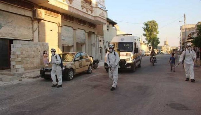 إدلب.. كورونا على الأرض وغارات روسية وسورية من الجو