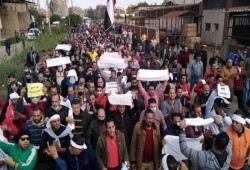مسيرات حاشدة للعاملين بـ"سماد طلخا" للإفراج عن زملائهم المعتقلين