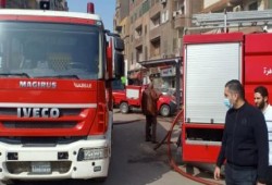 حريق هائل بمصنع أدوية بالعباسية يثير ذعر الأهالي