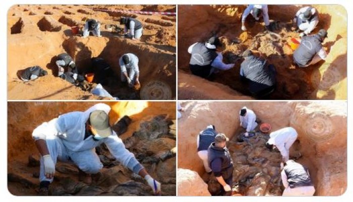 ليبيا.. "بركان الغضب" تظهر صورا مؤلمة لمقبرة جماعية جديدة بترهونة