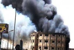 حريق هائل بمصنع ملابس في العبور وعشرات الوفيات والإصابات