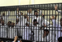 قضاء الانقلاب يصدر أحكاما جائرة  بالسجن على 14 معتقلا بالشرقية