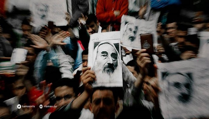في ذكرى استشهاده.. حماس: متمسكون بمبادئ الشيخ ياسين وتحرير القدس والأسرى