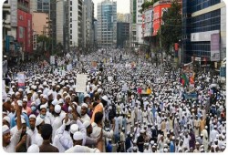 احتجاجات واسعة ببنجلاديش على زيارة رئيس الوزراء الهندي