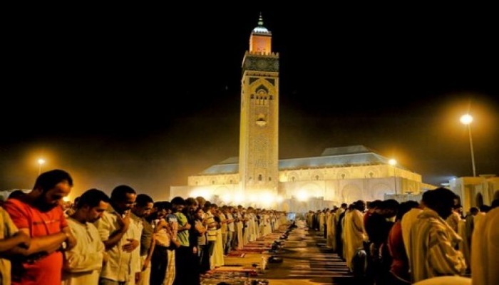 نويت الصلاة في رمضان