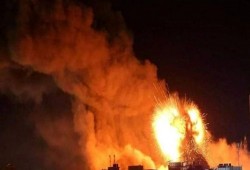 160 طائرة للعدو تقصف غزة في ليلة هي الأعنف.. وعدد الضحايا يصل 119 شهيدا