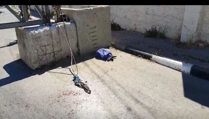 استشهاد شاب فلسطيني برصاص الاحتلال بزعم تنفيذ عملية طعن بالخليل