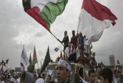 مظاهرات حاشدة في إندونيسيا نصرة للقدس ورفضا للعدوان الصهيوني