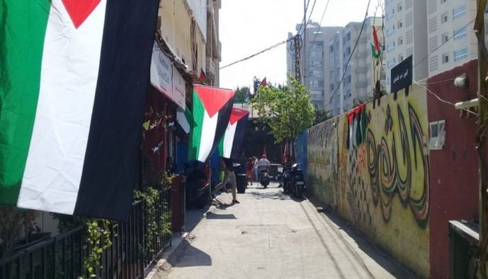 مخيمات لبنان تنتفض نصرة للداخل الفلسطيني