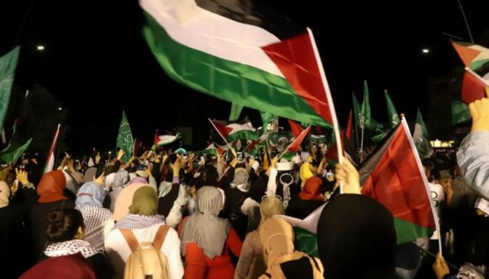 لبنان.. مهرجان جماهيري حاشد في صيدا احتفاءً بانتصار غزة