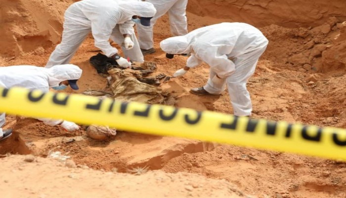 ليبيا.. اكتشاف مقبرة جماعية جديدة بمدينة ترهونة