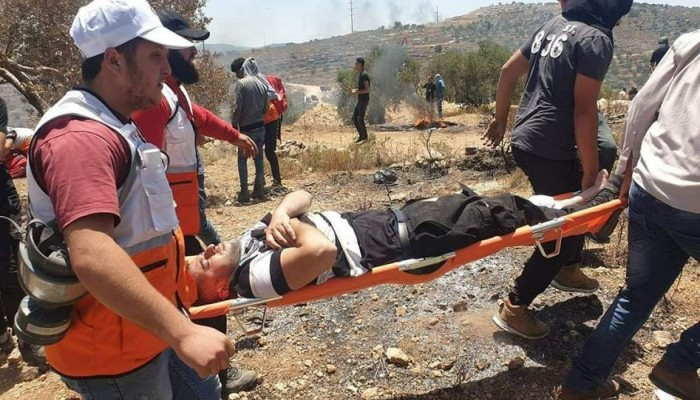 إصابة عشرات الفلسطينيين بمواجهات مع الاحتلال في الضفة