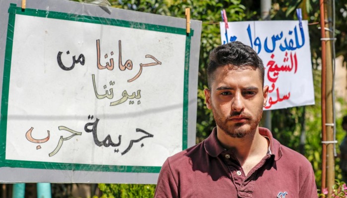 #أنقذوا_حي_الشيخ_جراح.. حملة عالمية بجهود منى ومحمد الكرد