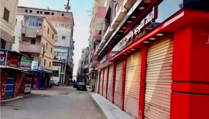 نظام الانقلاب يفرض ضريبة 10% على شراء وإيجار المحلات التجارية