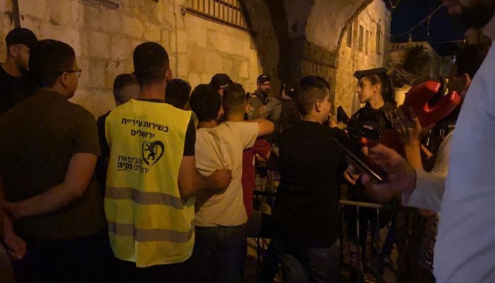 مسيرة استفزازية للمستوطنين الصهاينة في القدس المحتلة