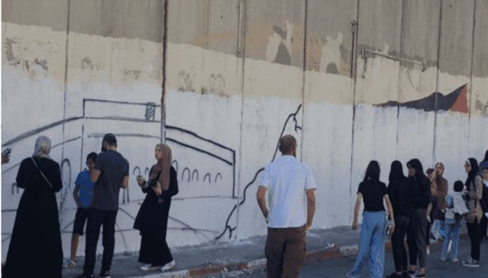مواجهات بين شباب فلسطيني وقوات الاحتلال في أبو ديس