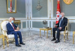 تونس.. لقاء إيجابي بين سعيّد والغنوشي بعد أشهر من الجفاء