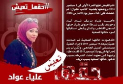 الصحفية علياء نصر الدين.. سلسلة من الاعتقالات والمعاناة في سجون الانقلاب