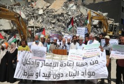 رابطة علماء فلسطين تندد بالمماطلة في رفع الحصار وإعمار غزة