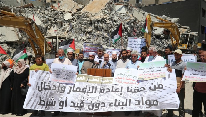 رابطة علماء فلسطين تندد بالمماطلة في رفع الحصار وإعمار غزة