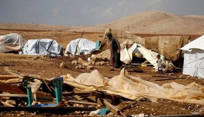 للمرة الثامنة.. الاحتلال يهدم مساكن في حمصة الفوقا بالأغوار