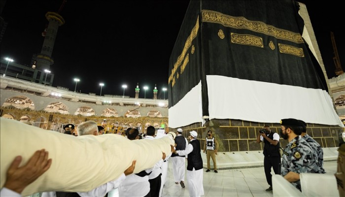 الكعبة المشرفة تستقبل يوم عرفة بحلتها الجديدة