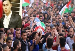 جماهير نابلس تشيّع الشهيد محمد فريد حسن في قصرة