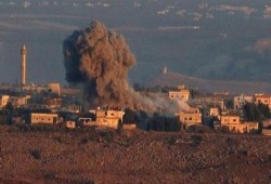 حزب الله يعلن إطلاق رشقة صواريخ تجاه الجليل الأعلى وهضبة الجولان